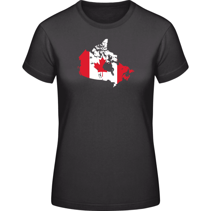 Canada Map Vrouwen T-shirt contain pic