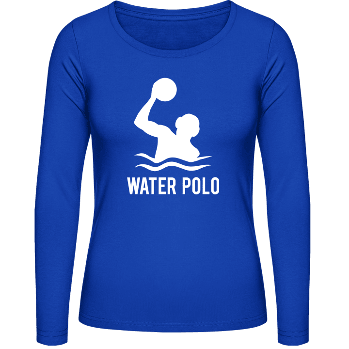 Water Polo T-shirt à manches longues pour femmes contain pic