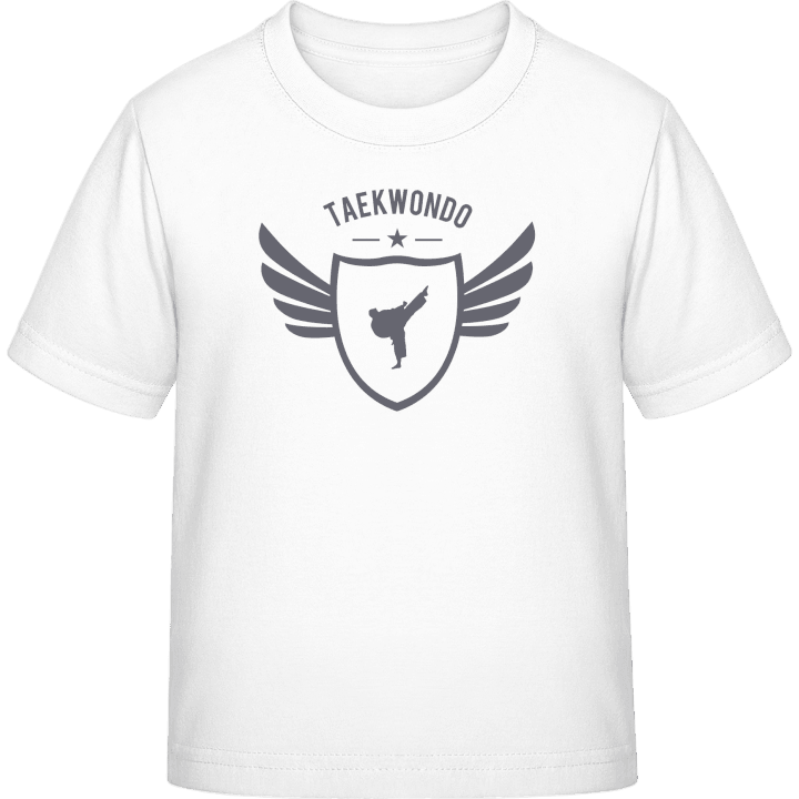 Taekwondo Winged Kids T-shirt contain pic