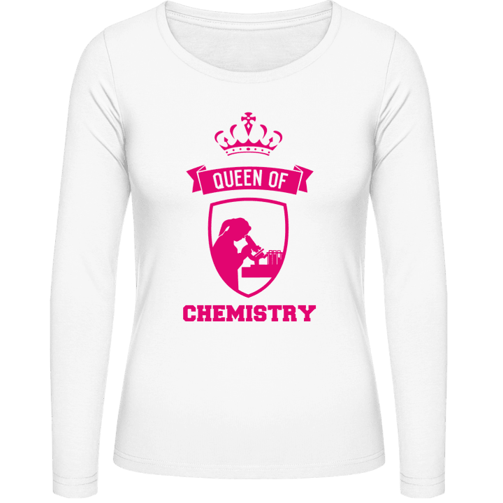 Queen of Chemistry T-shirt à manches longues pour femmes contain pic