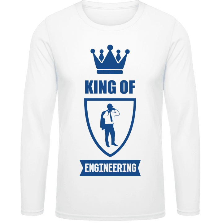 King Of Engineering Långärmad skjorta contain pic