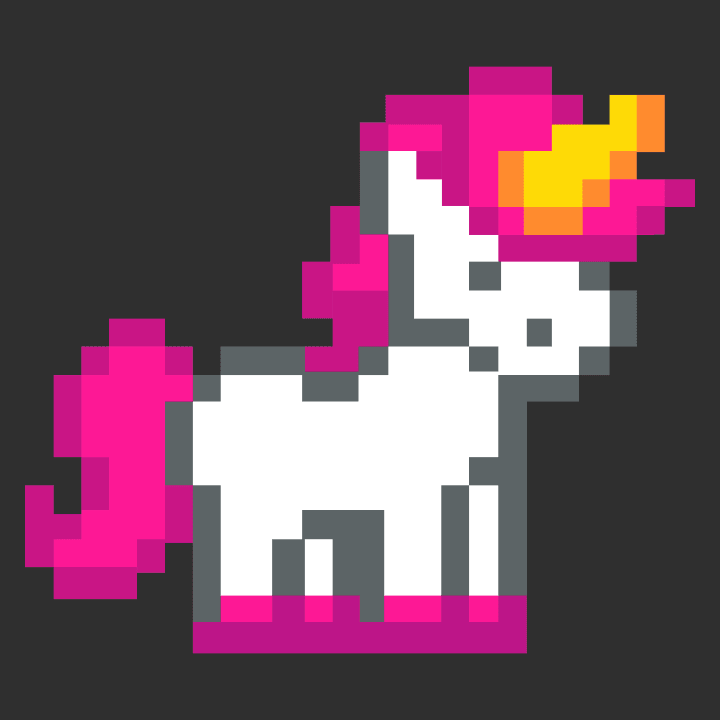 Pixel Unicorn Shirt met lange mouwen 0 image