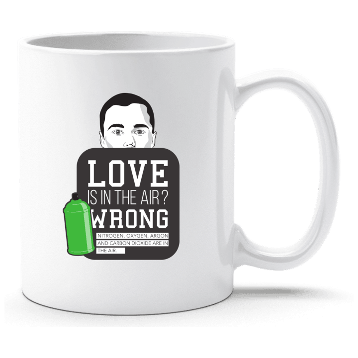 Love is in the air Sheldon Style Cup 0 image