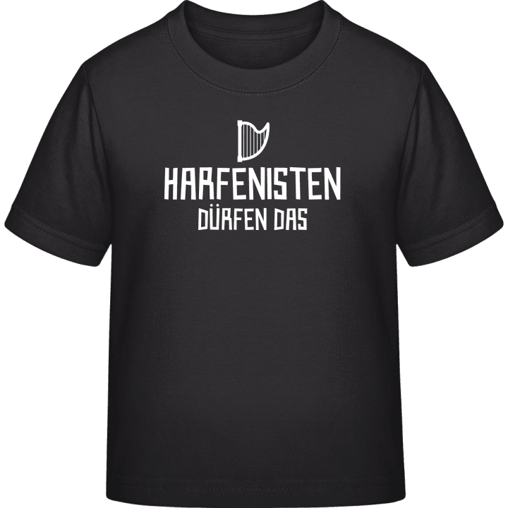 Harfenisten dürfen das T-shirt för barn contain pic