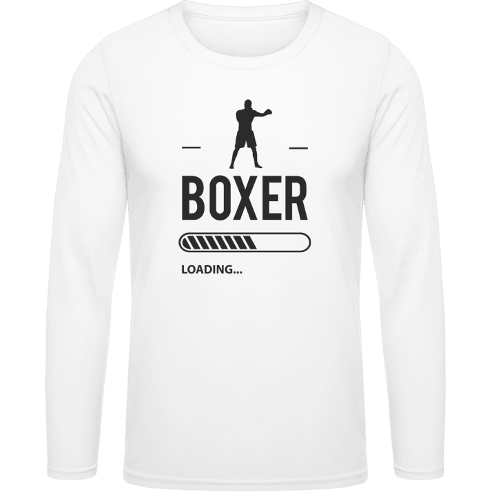 Boxer Loading T-shirt à manches longues contain pic
