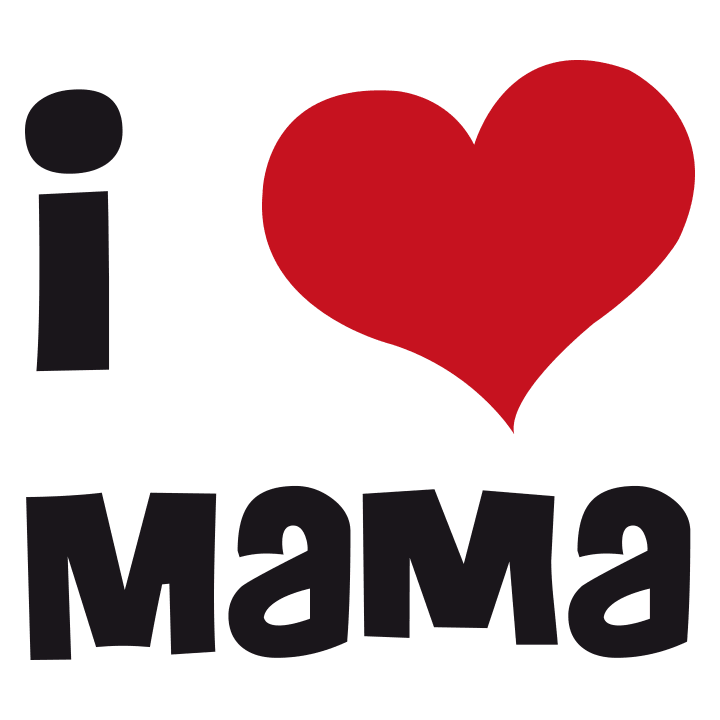 I Love Mama T-shirt til børn 0 image