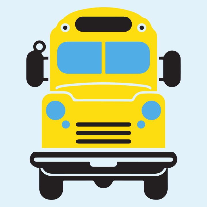 School Bus Front Kinderen T-shirt 0 image