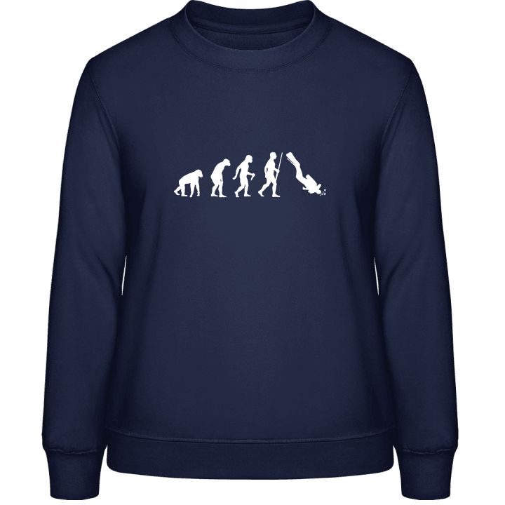 Diver Evolution Frauen Sweatshirt contain pic