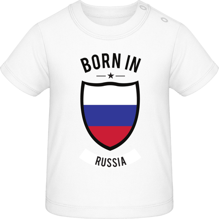 Born in Russia T-shirt för bebisar 0 image