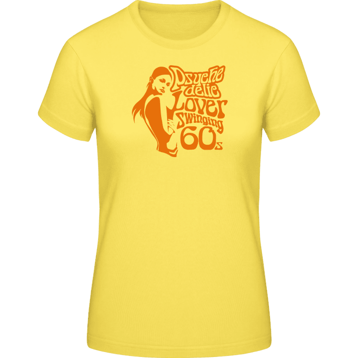 Psychedelic Lover T-skjorte for kvinner contain pic