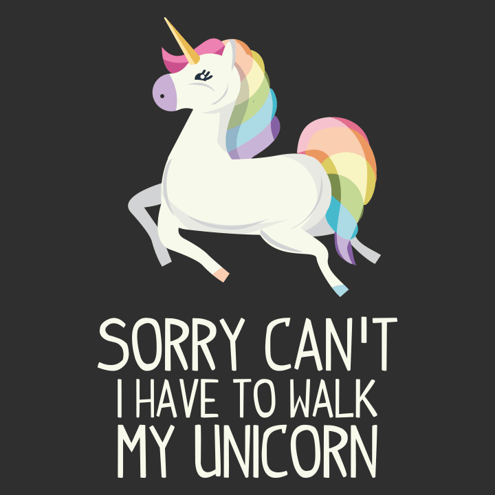 Sorry I Have To Walk My Unicorn T-shirt à manches longues 0 image