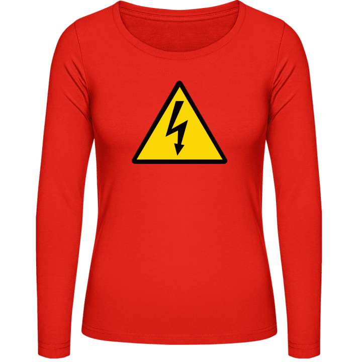 High Voltage Kvinnor långärmad skjorta contain pic