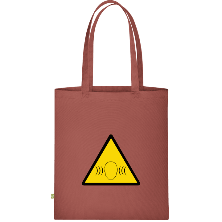 Caution Loudness Volume Väska av tyg contain pic