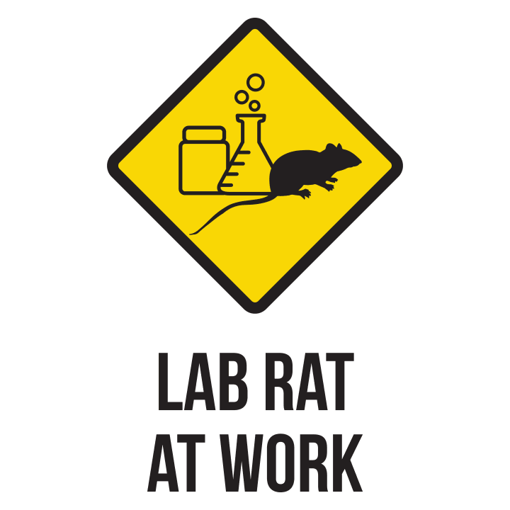Lab Rat At Work Beker 0 image
