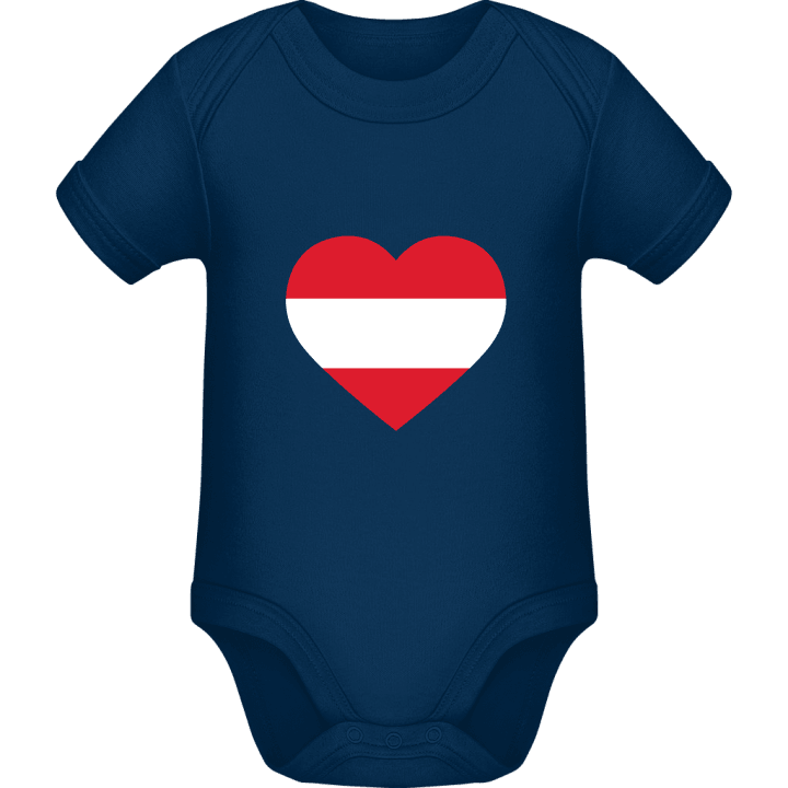 Austria Heart Baby romperdress contain pic