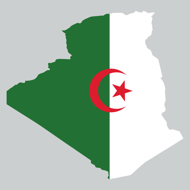 Algeria Map Women long Sleeve Shirt 0 image