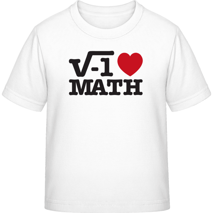 I Love Math Kids T-shirt 0 image