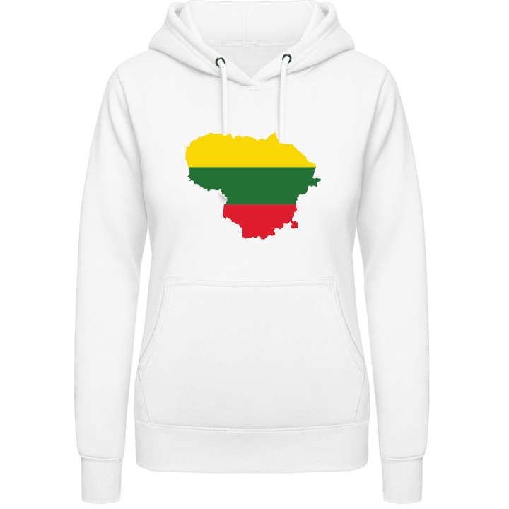Lithuania Map Vrouwen Hoodie contain pic