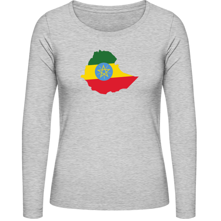 Ethiopië Vrouwen Lange Mouw Shirt contain pic