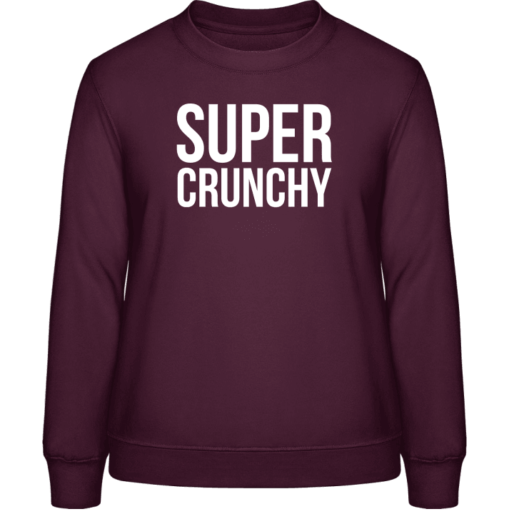 Super Crunchy Felpa donna contain pic