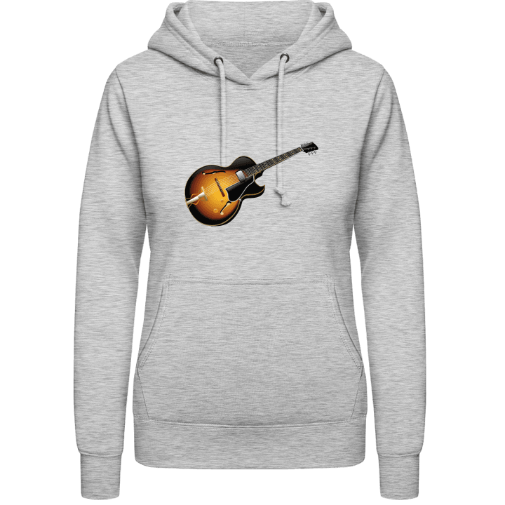 Electric Guitar Illustration Vrouwen Hoodie contain pic
