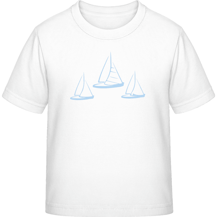 Sailboats Camiseta infantil contain pic