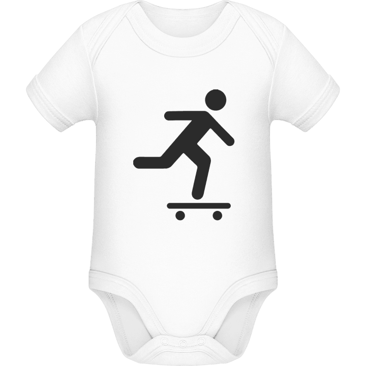 Skateboarder Icon Baby romper kostym contain pic