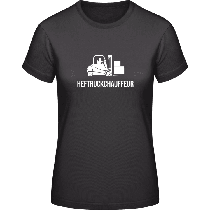 Heftruckchauffeur T-shirt för kvinnor contain pic