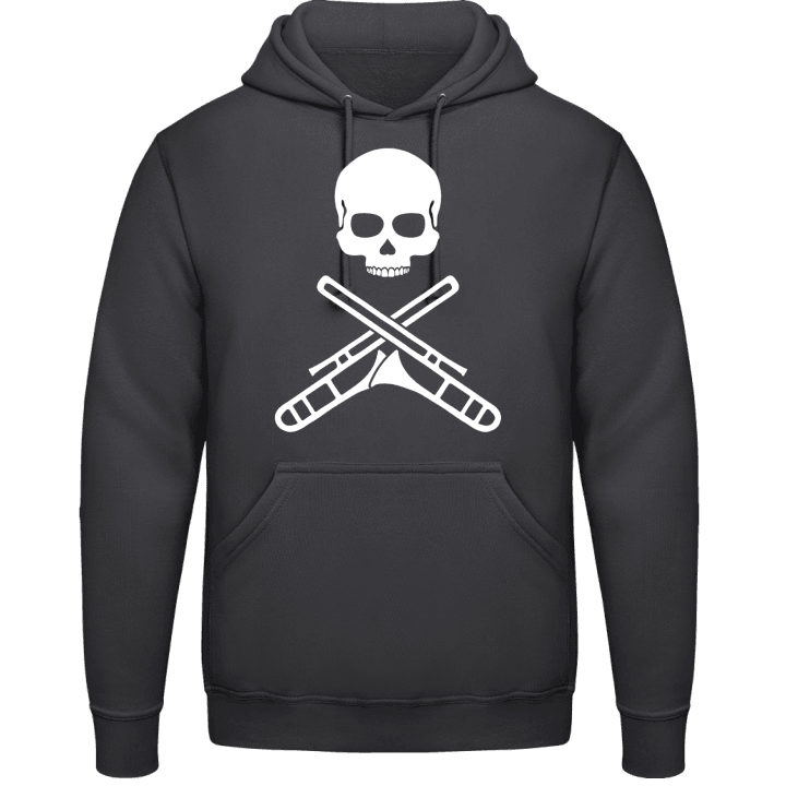 Trombonist Skull Hoodie contain pic