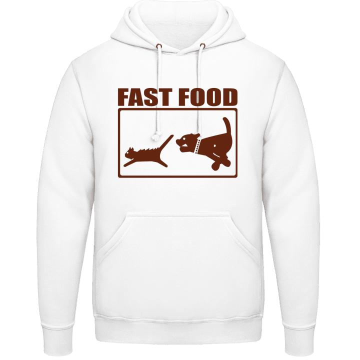 Fast Food Felpa con cappuccio contain pic