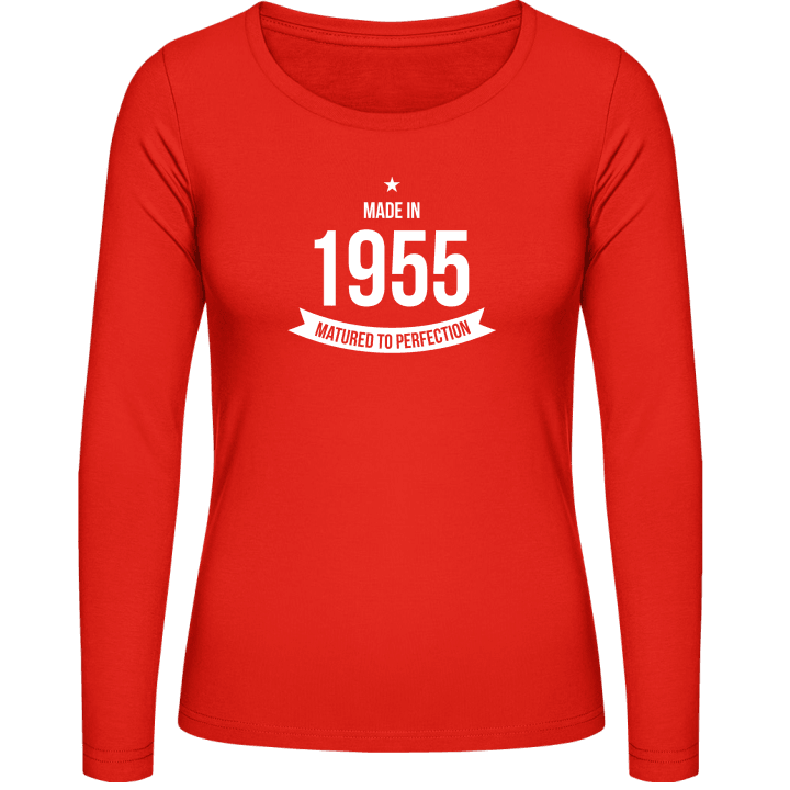 Made in 1955 Matured To Perfection Frauen Langarmshirt 0 image