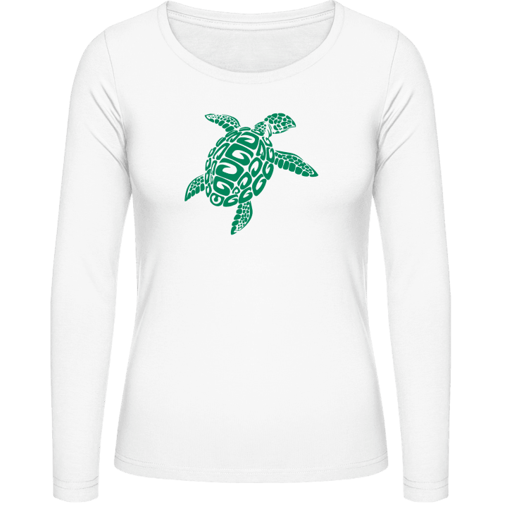Schildkröte Frauen Langarmshirt 0 image