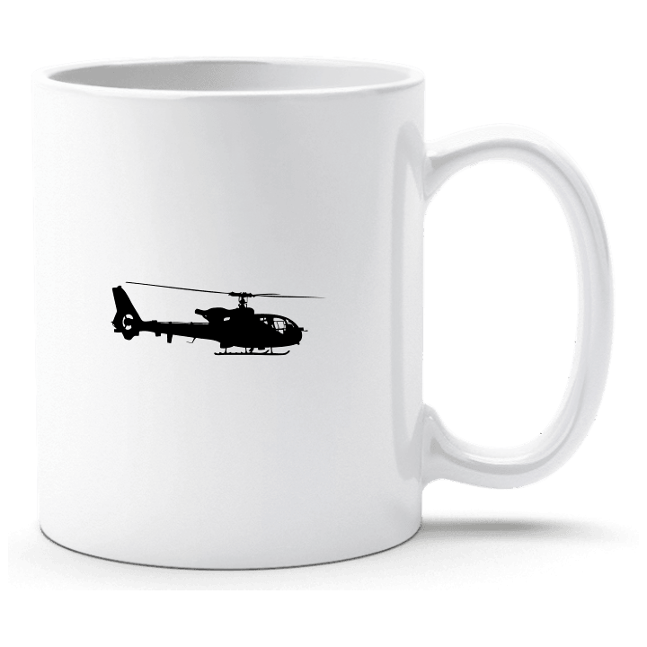 Helicopter Illustration Taza contain pic