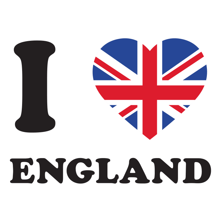 I Love England Langarmshirt 0 image