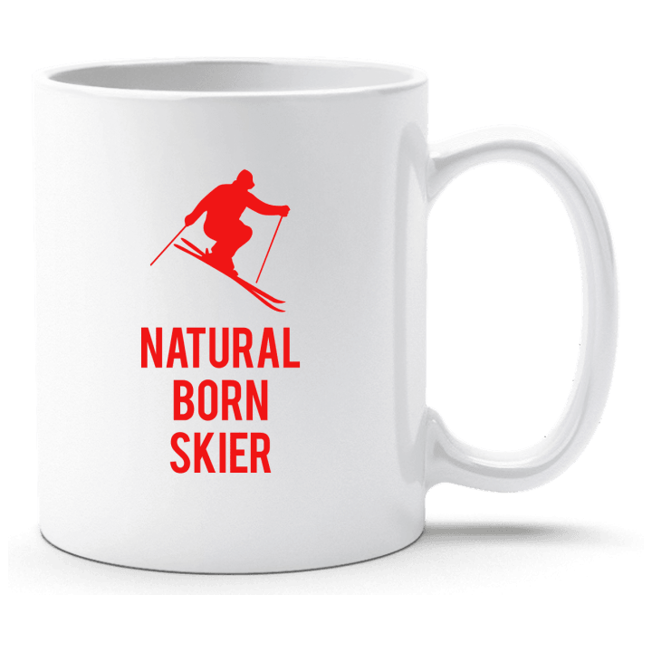 Natural Born Skier Taza contain pic