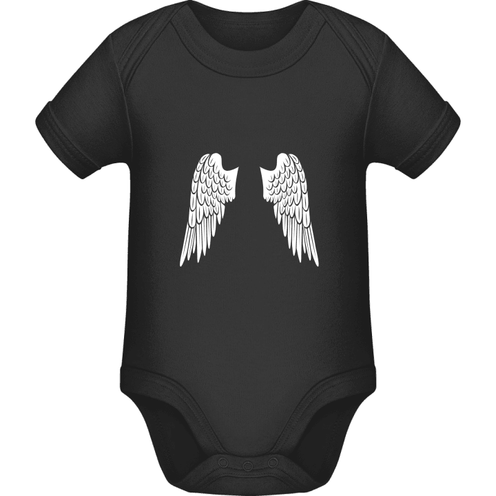 Wings Angel Baby romper kostym contain pic