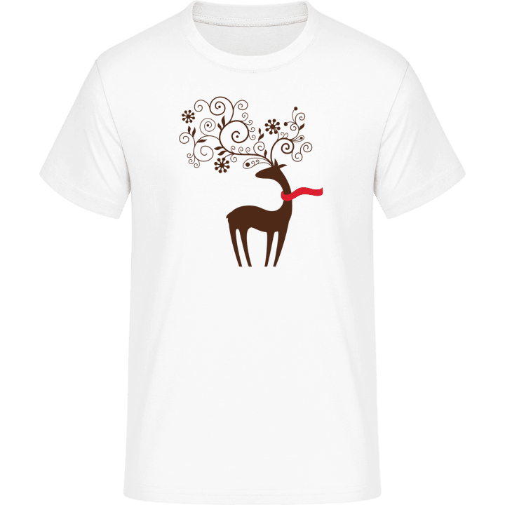 Stylish Winter Reindeer T-Shirt 0 image