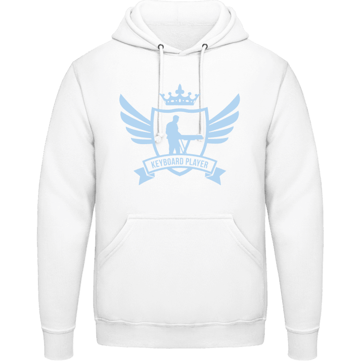 Keyboard Player Winged Sudadera con capucha contain pic