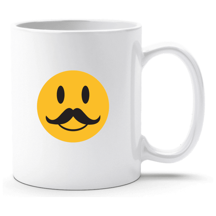 Mustache Smiley Beker 0 image