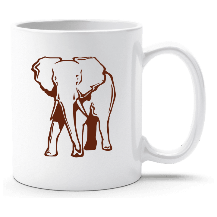 Elephant Outline Cup 0 image