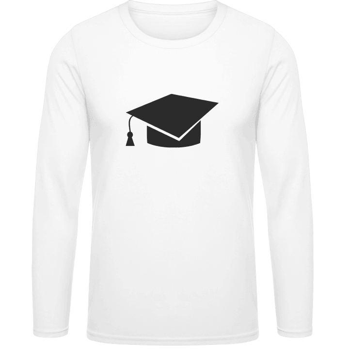 University Mortarboard Long Sleeve Shirt contain pic