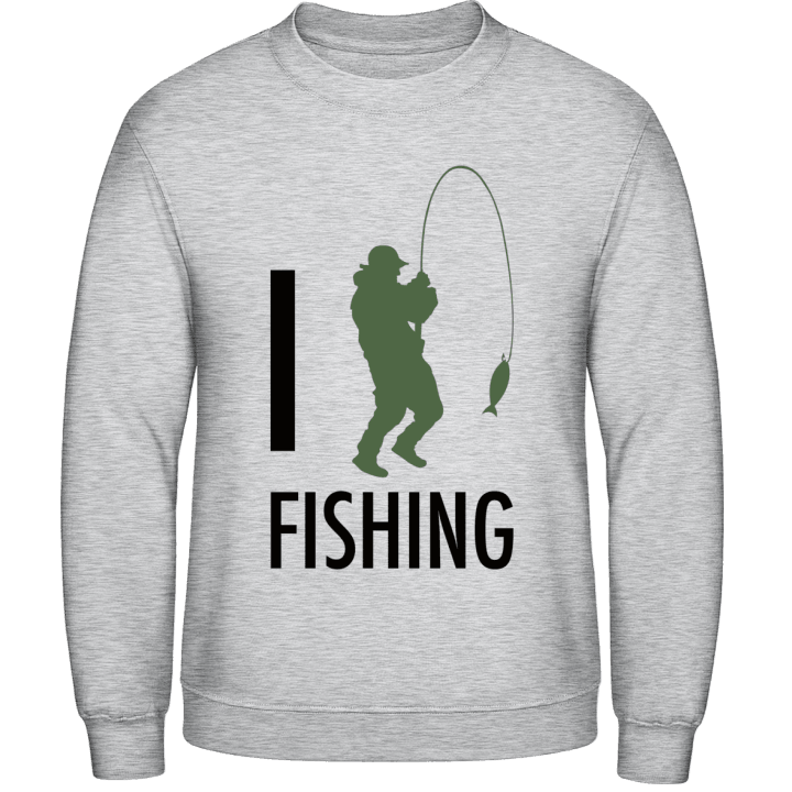 I Heart Fishing Sweatshirt 0 image
