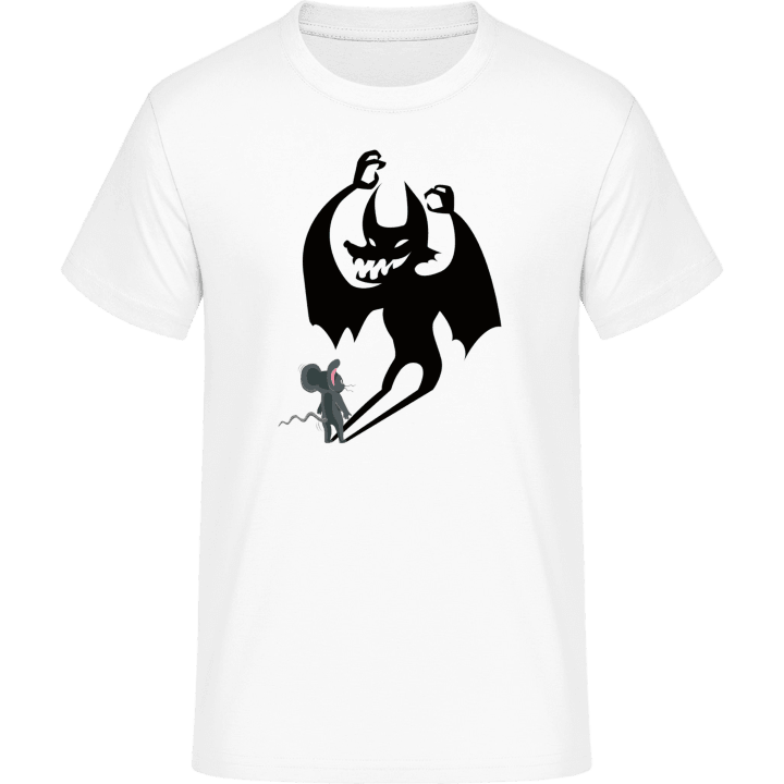 Scary Bat And Mouse T-Shirt 0 image