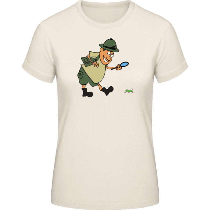 Biologist Bug Frauen T-Shirt contain pic