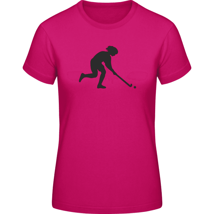 Field Hockey Player Female T-skjorte for kvinner 0 image