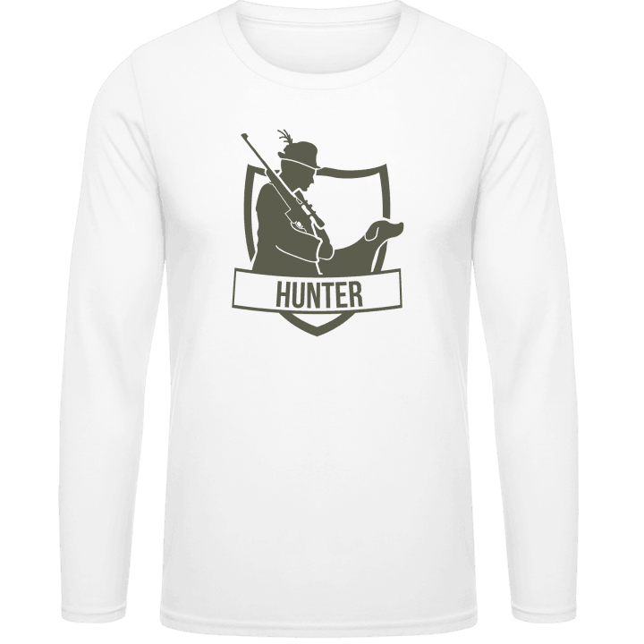 Hunter Illustration Long Sleeve Shirt contain pic