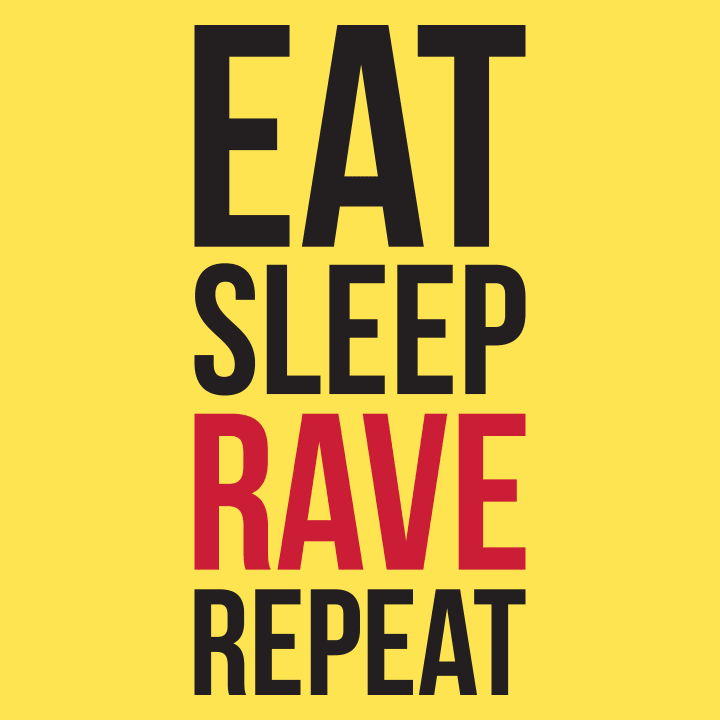 Eat Sleep Rave Repeat T-shirt för kvinnor 0 image