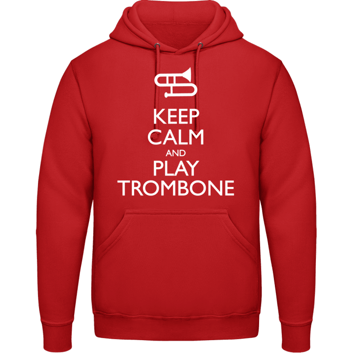 Keep Calm And Play Trombone Sweat à capuche contain pic