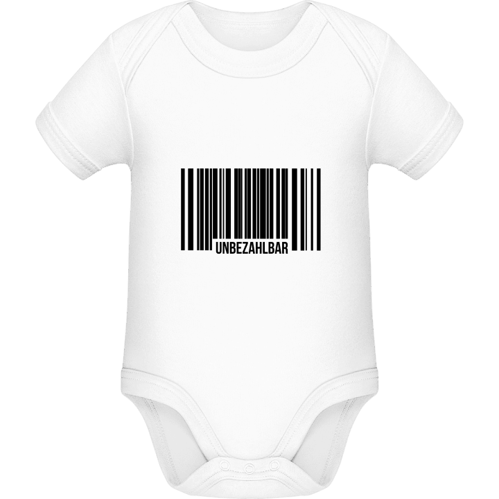 Unbezahlbar Barcode Baby Strampler contain pic