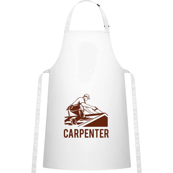 Carpenter on the roof Kitchen Apron 0 image